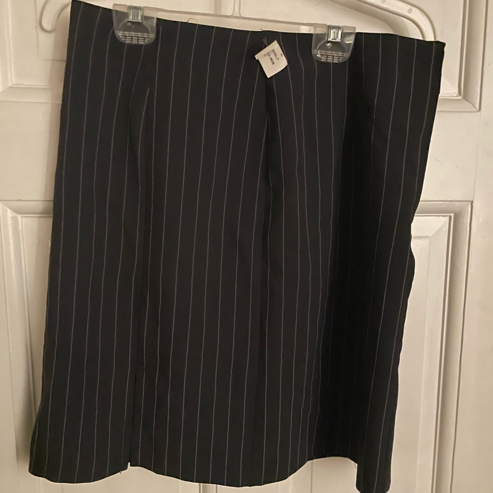 NWT pinstripe skirt